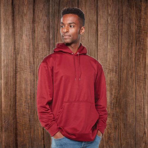 5505 Adult Wicking Fleece Hooded Sweatshirt Thumbnail